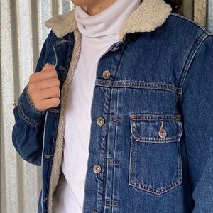 Lined jean jacket